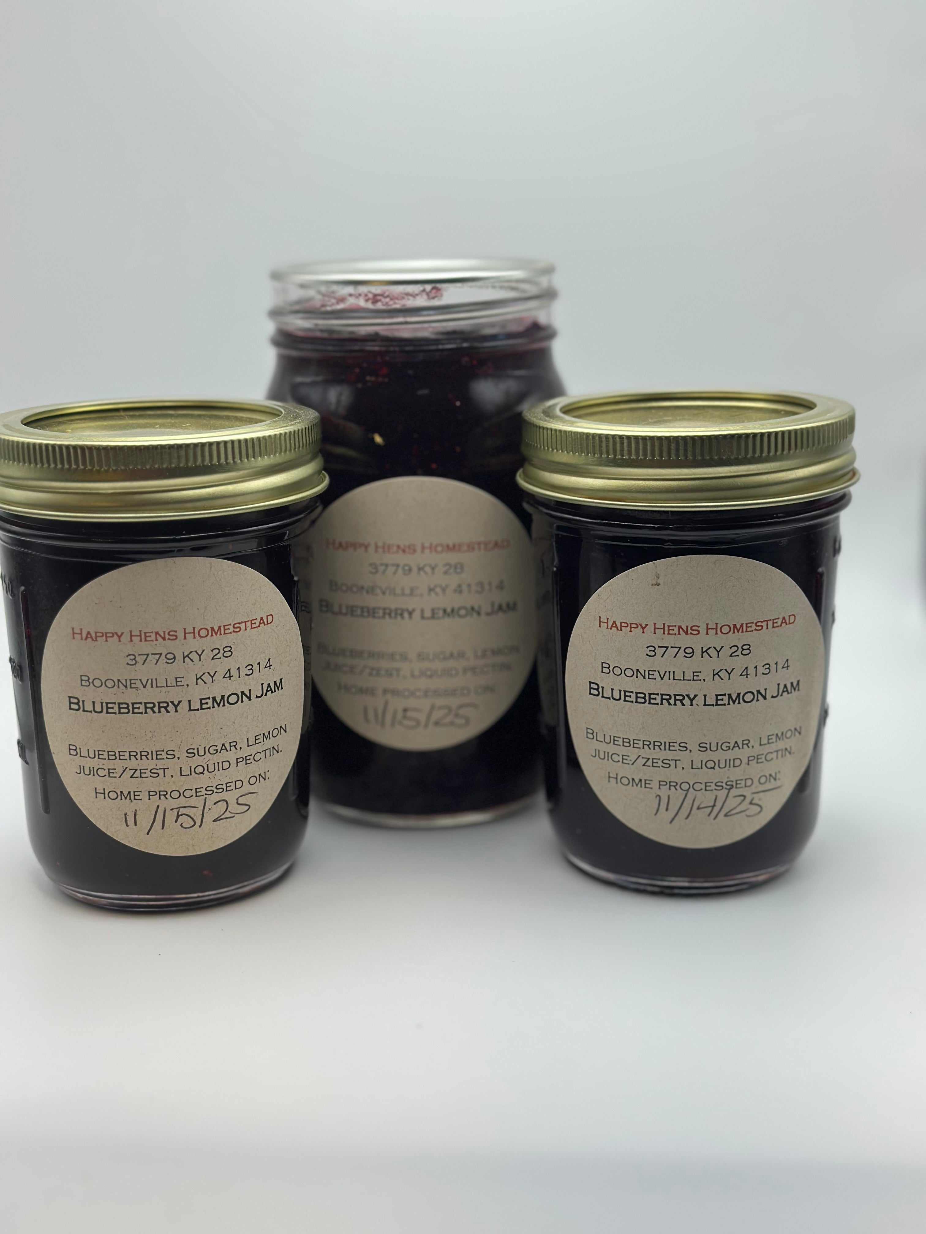 Blueberry Lemon Jam